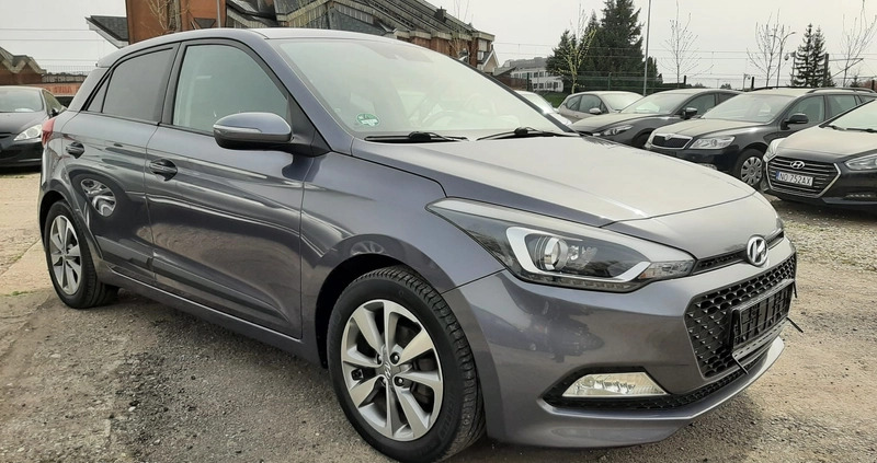 Hyundai i20 cena 34900 przebieg: 189029, rok produkcji 2015 z Olsztyn małe 466